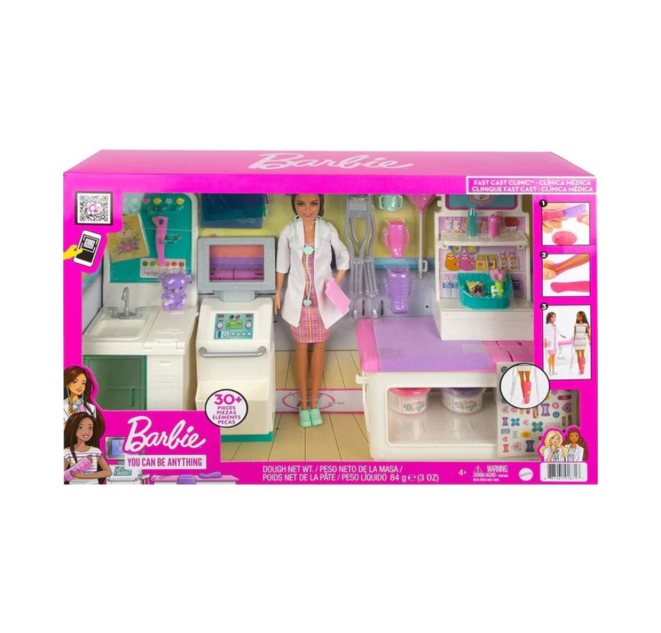 Barbie Fast Cast Clinic Playset