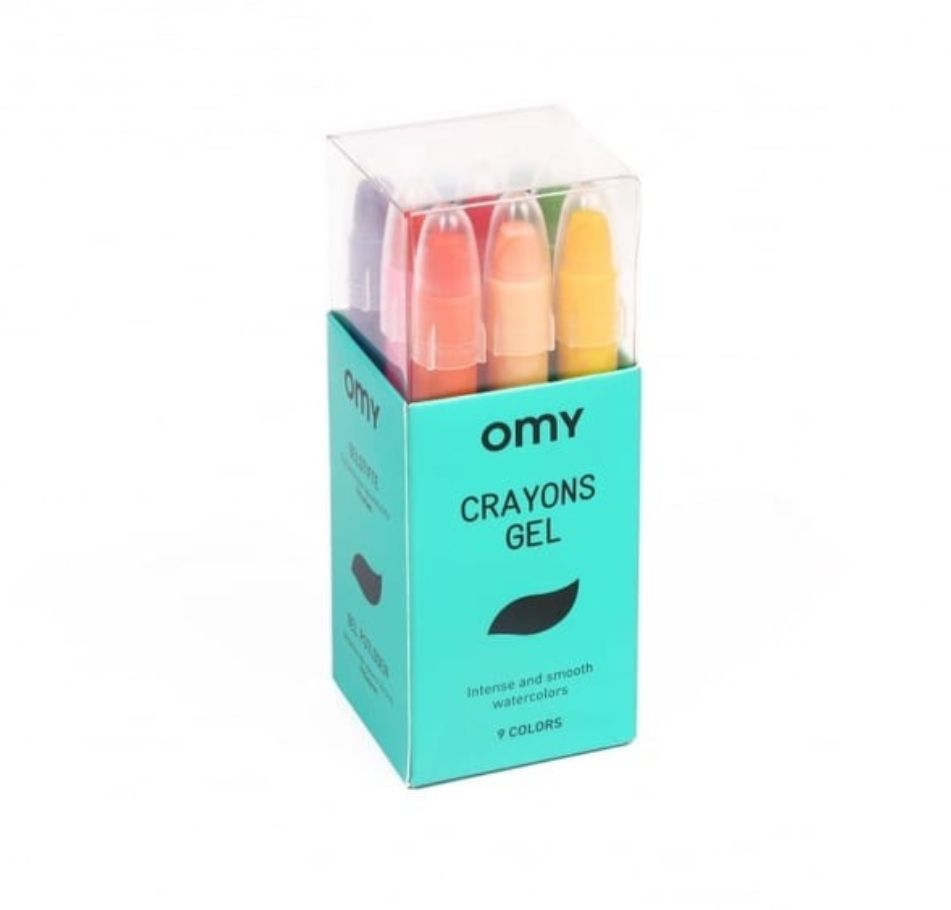 Gel Crayons (Set Of 9)