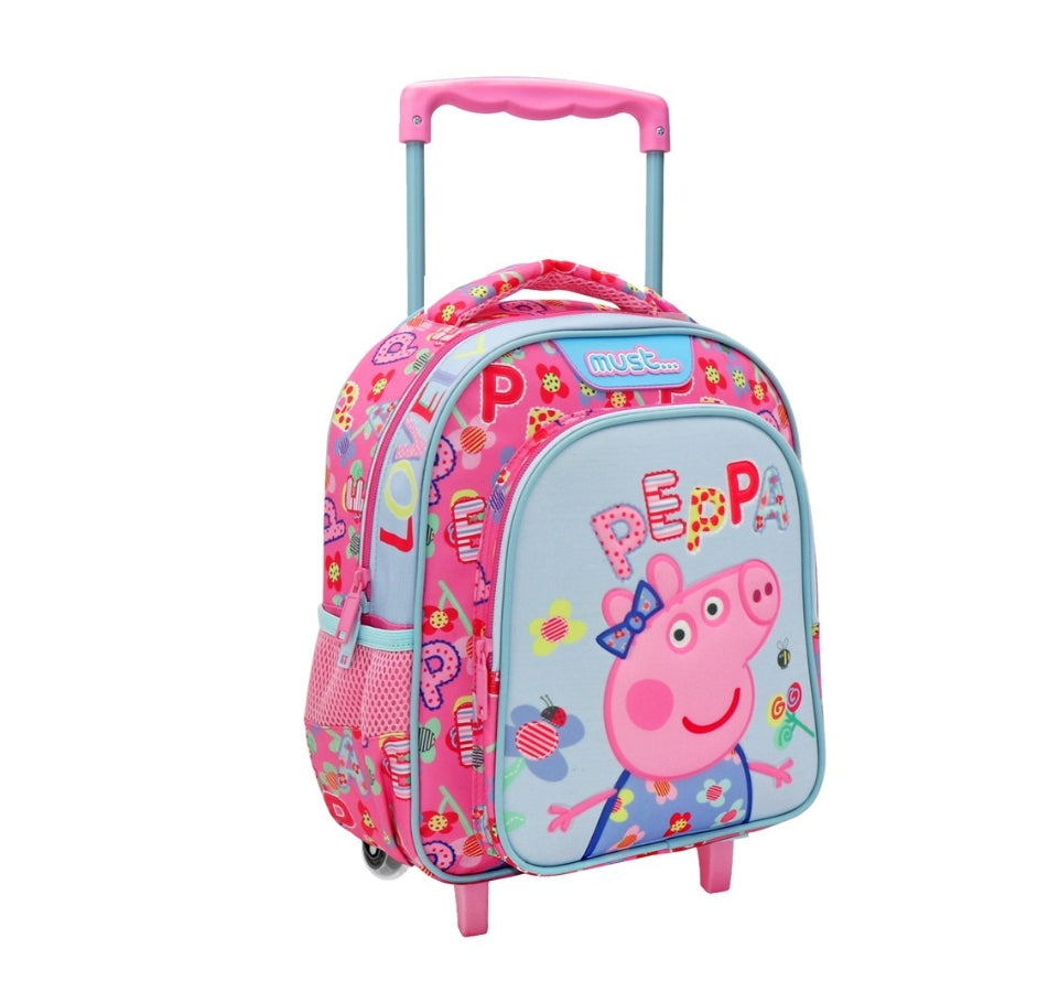 Peppa Pig Trolley Backpack 12.5 Inch