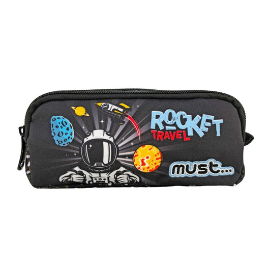 Rocket Travel Pencil Case