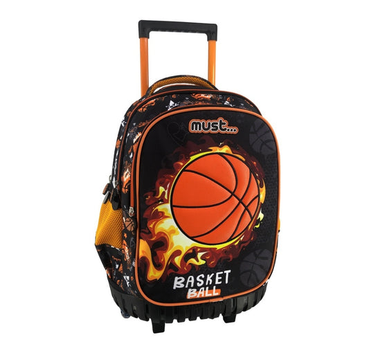 Basketball Trolley Backpack 17 Inch