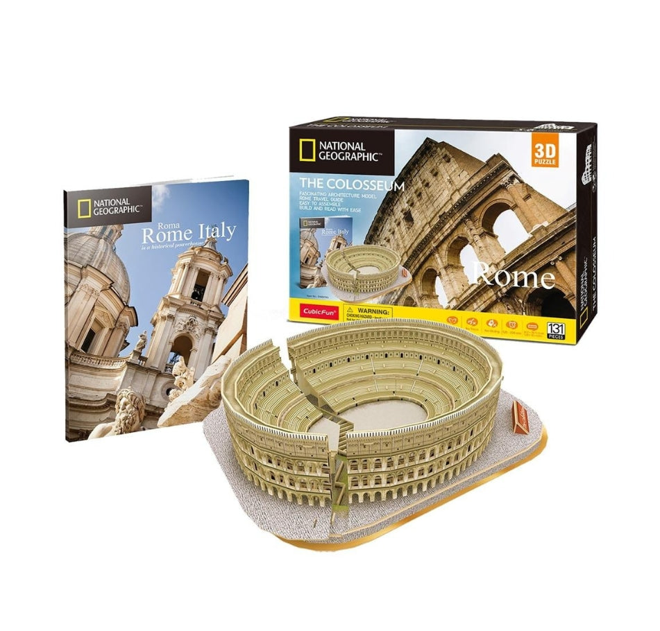 National Geographic 3D Puzzle The Colosseum (131 Pieces)