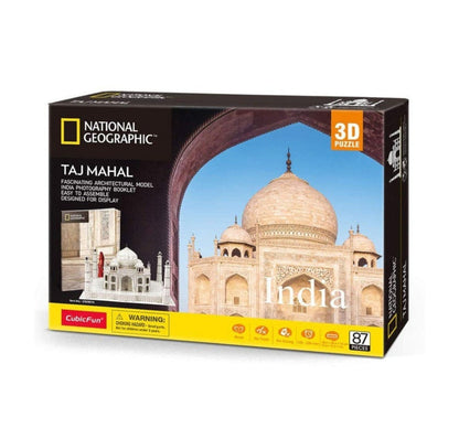 Cubic Fun National Geographic 3D Puzzle Taj Mahal (87 Pieces)