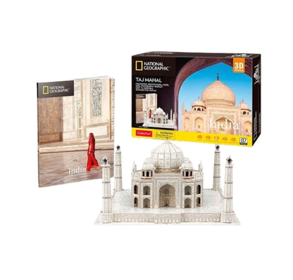 Cubic Fun National Geographic 3D Puzzle Taj Mahal (87 Pieces)