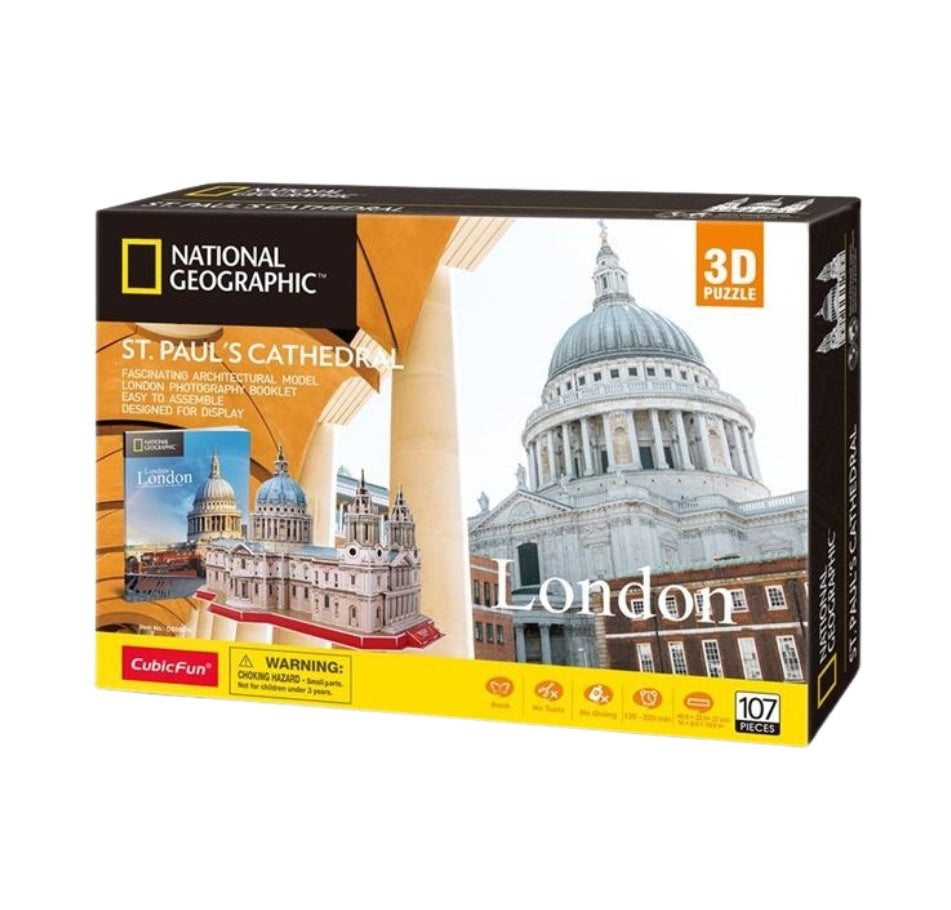 Cubic Fun National Geographic 3D Puzzle St. Pauls's Cathedral