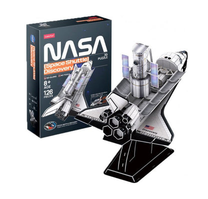 Cubic Fun Nasa 3D Puzzle Space Shuttle Discovery (126 Pieces)