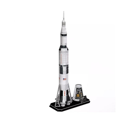 Cubic Fun Nasa 3D Puzzle Apollo Saturn V Rocket (136 Pieces)