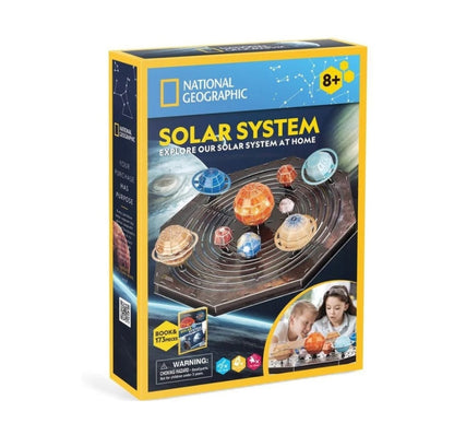 Cubic Fun National Geographic 3D Puzzle Solar System (173 Pieces)