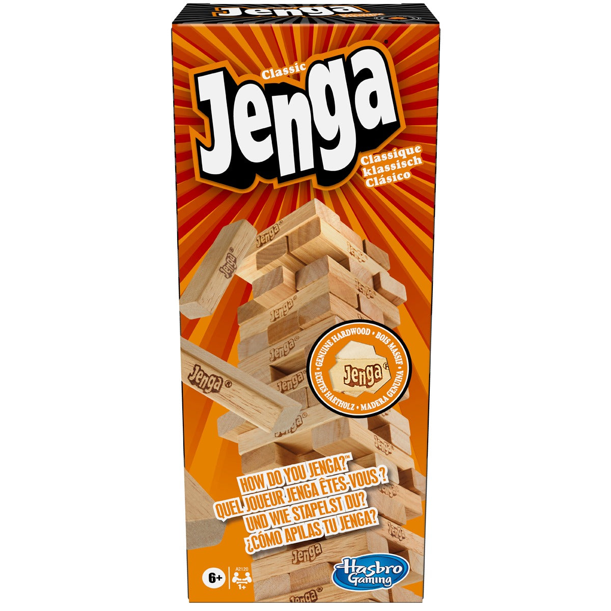 Jenga Classic Stacking Game