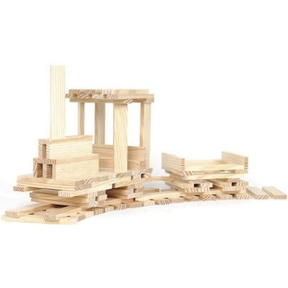 Kapla Wooden Blocks (100 Pieces - White Box)