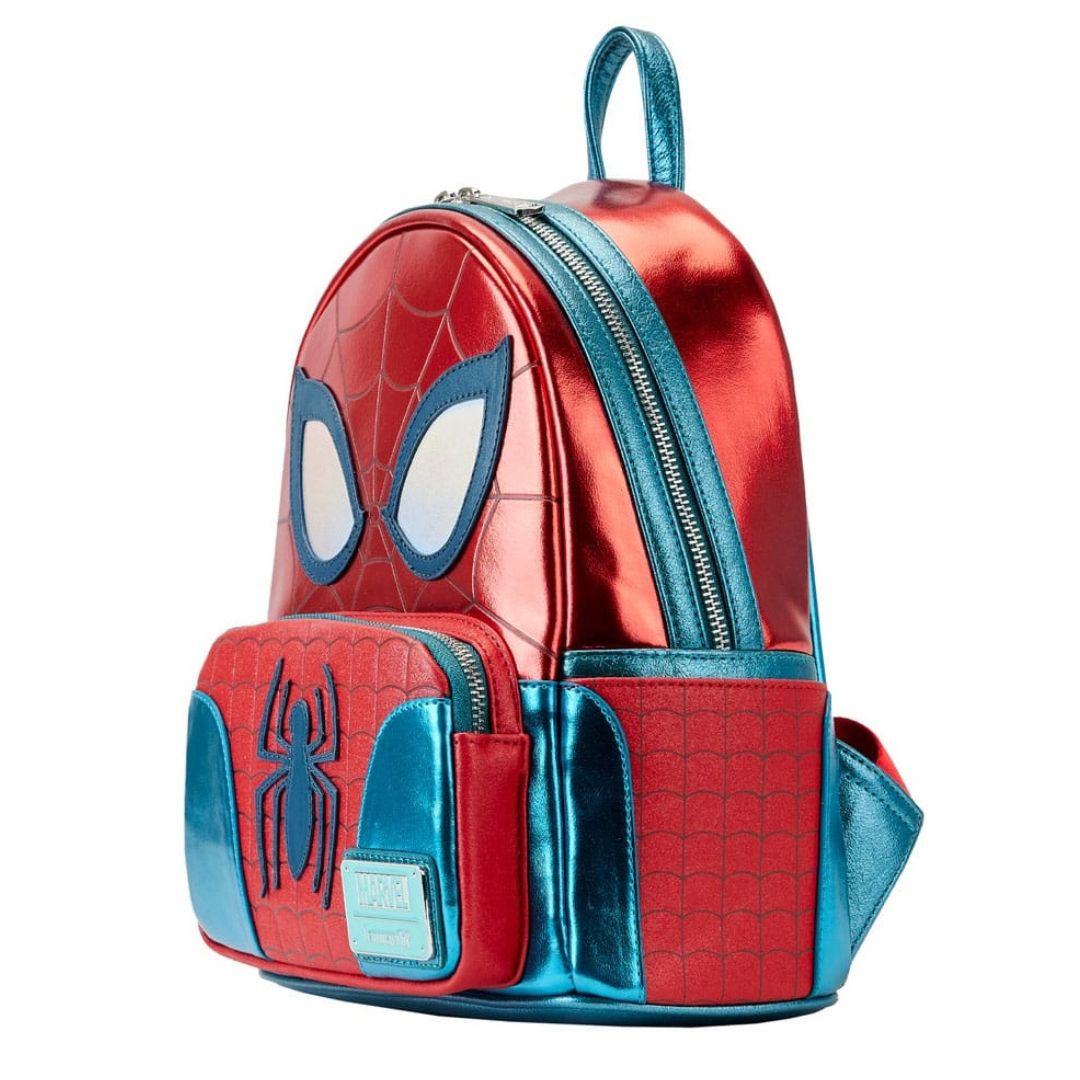 SpiderMan Shine Backpack By Loungefly