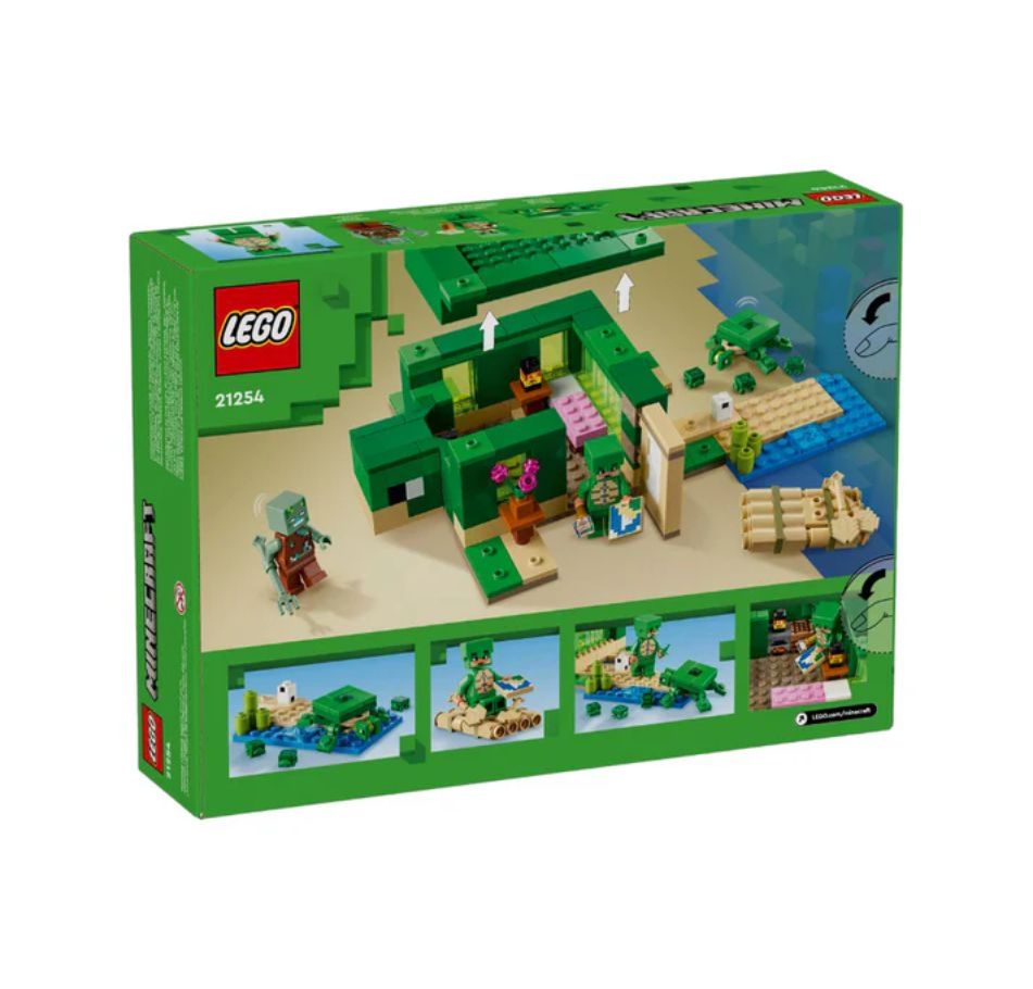 Lego Minecraft The Turtle Beach House (234 Pieces)