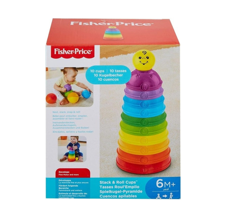 Fisher Price Brilliant Basics Stack & Roll Cup