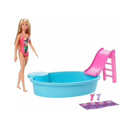 Barbie Blondie Doll With Pool