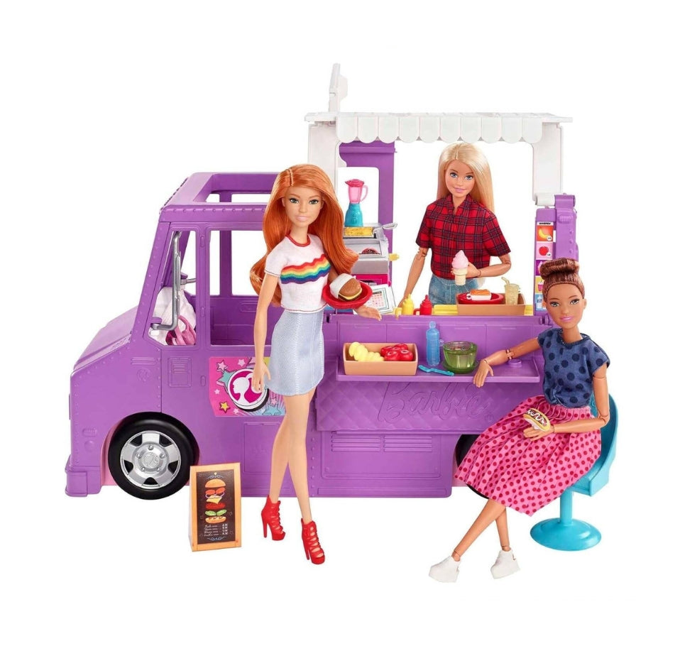 Barbie Food Truck Vehicle Playset