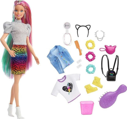 Barbie Rainbow Hair Doll