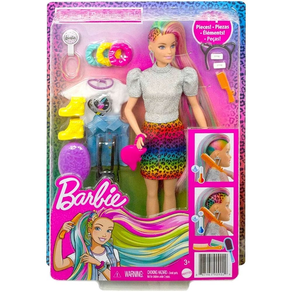 Barbie Rainbow Hair Doll