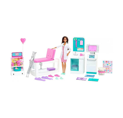 Barbie Fast Cast Clinic Playset