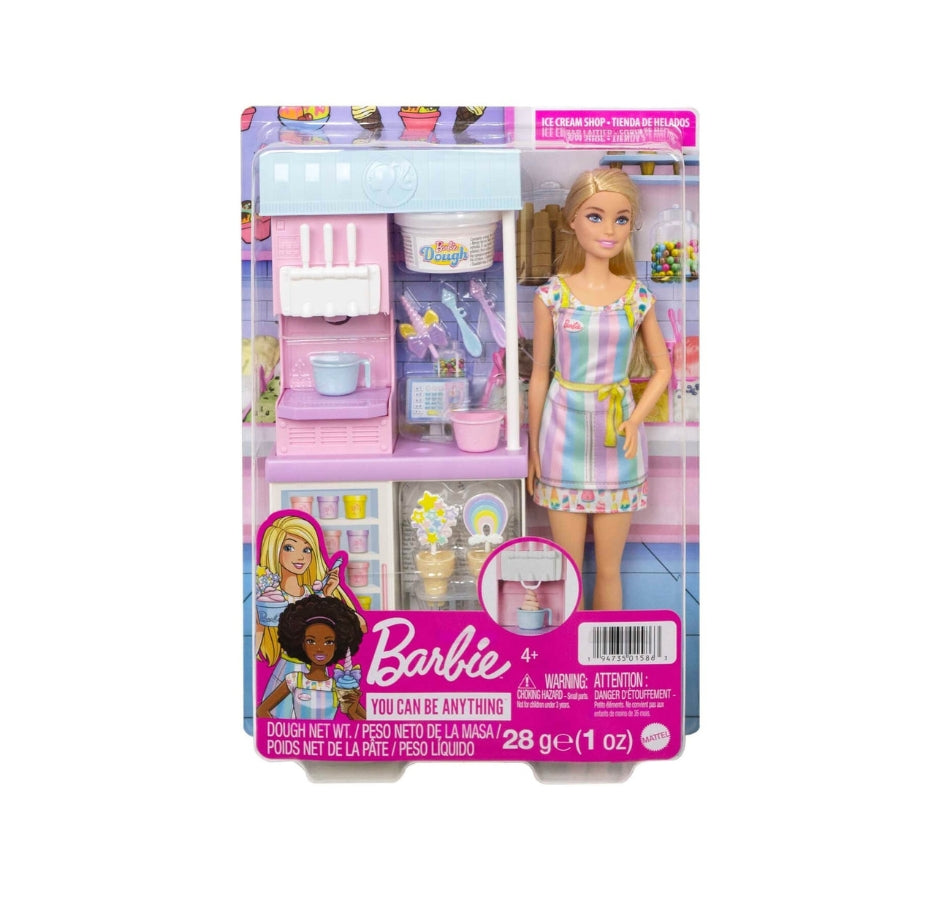 Barbie Ice Cream Shop Playset