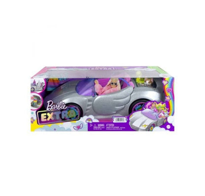 Barbie Extra Convertible Sparkle Silver Car