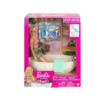 Barbie Confetti Soap Bath Playset