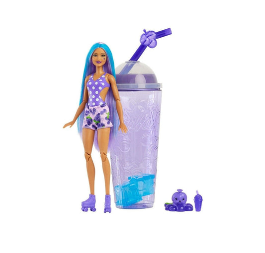 Barbie Pop Reveal Fruit Series - Grape Fizz Scented Doll & Surprises