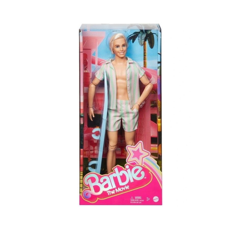 Barbie The Movie: Beachy Ken with Surfboard