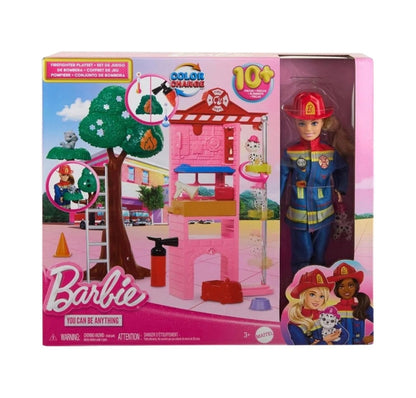 Barbie Firefighter Playset