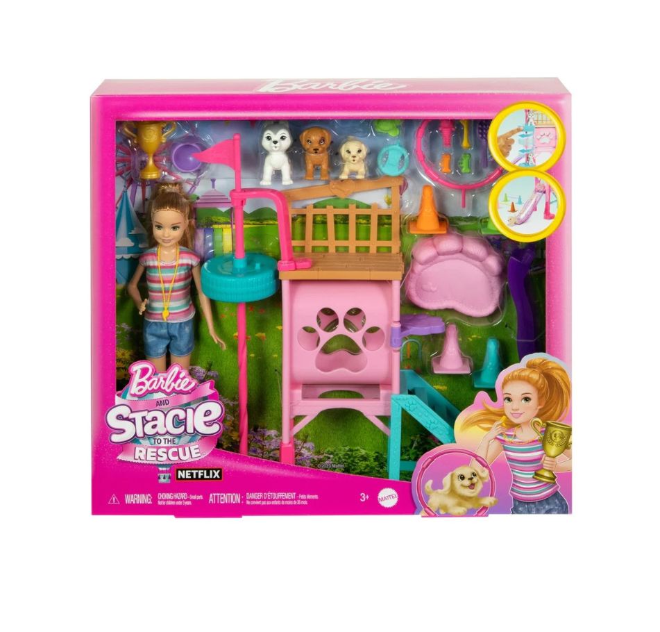 Barbie And Stacie To The Rescue Playset