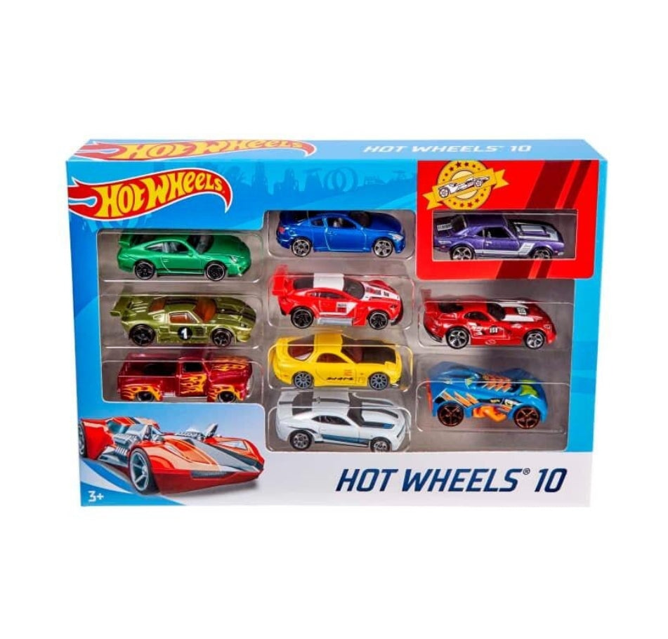 Hotwheels 10 Car Pack (Assorted)