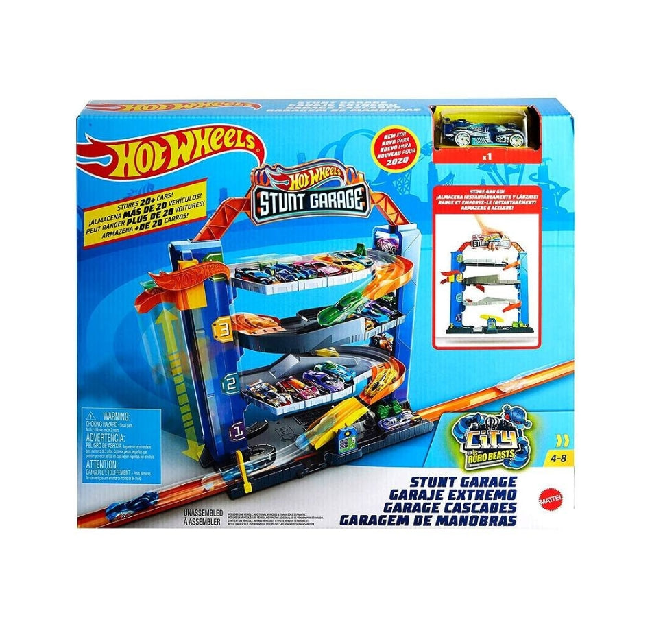 Hotwheels City Stunt Garage Playset