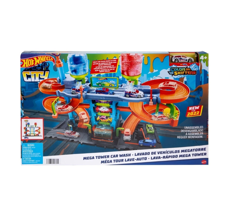 Hotwheels Mega Car Wash Play Set