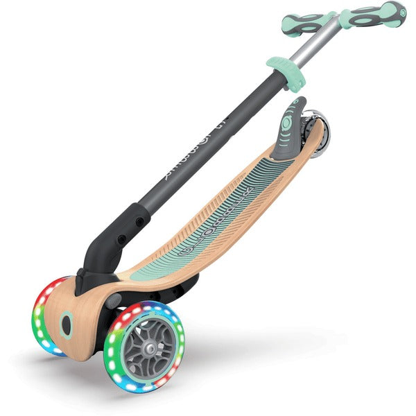 Globber Foldable Wood Scooter (Light Mint)