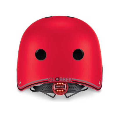 GLOBBER Primo Lights Helmet XS/S, Red