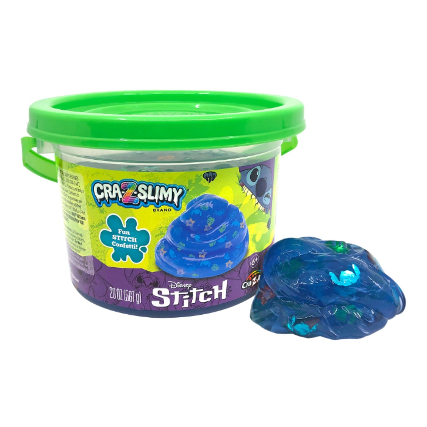 Stitch Cra-Z-Slimy slime bucket