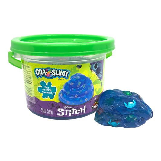 Stitch Cra-Z-Slimy slime bucket