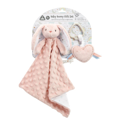 Pink Baby Bunny Sensory Gift Set