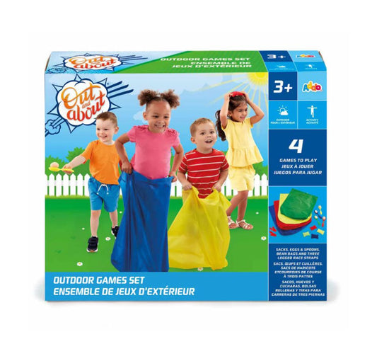 Out and About Outdoor 4-in-1 Games Set