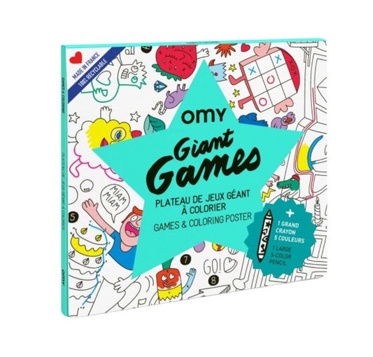 Giant Coloring Poster Games