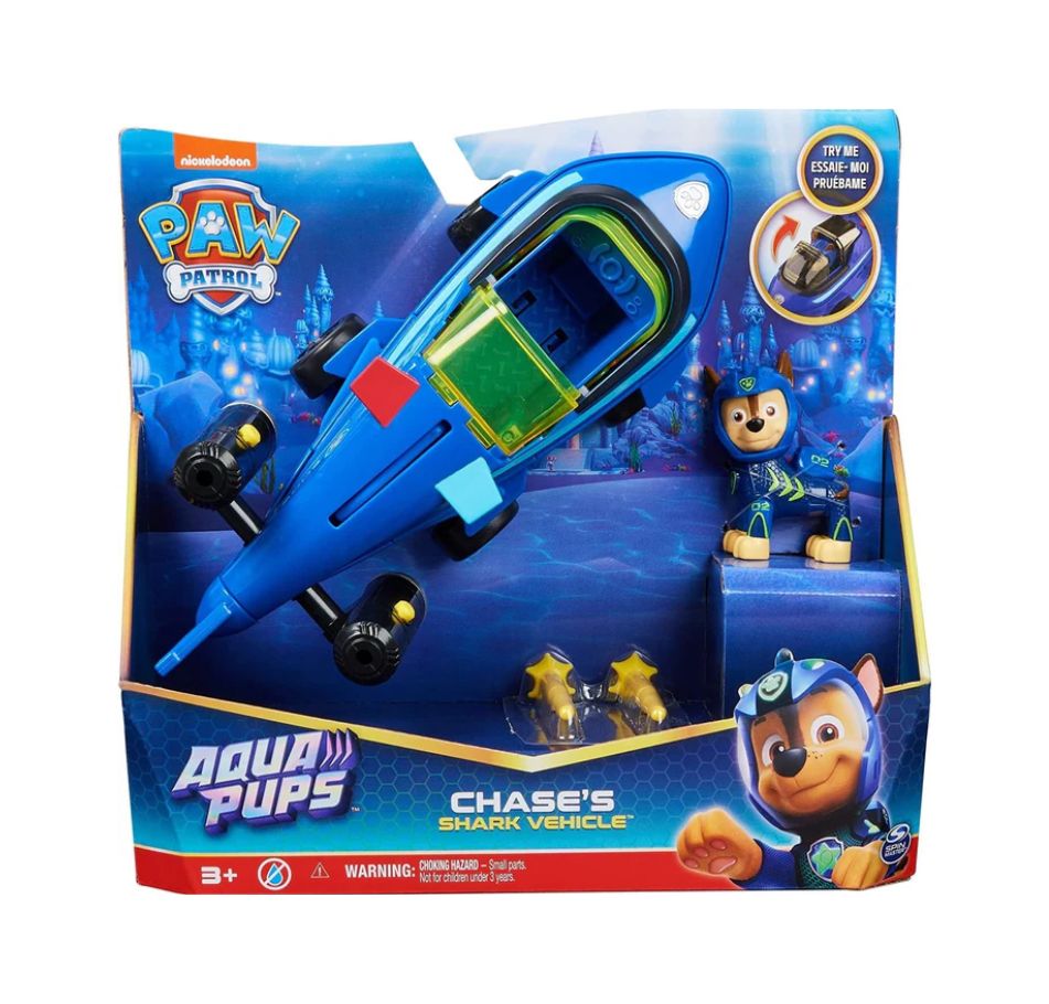 Paw Patrol Aqua Pups Themed Vehicle (Assorted)