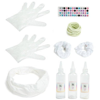 GL Style Tie Dye Hair Accessories Craft Set