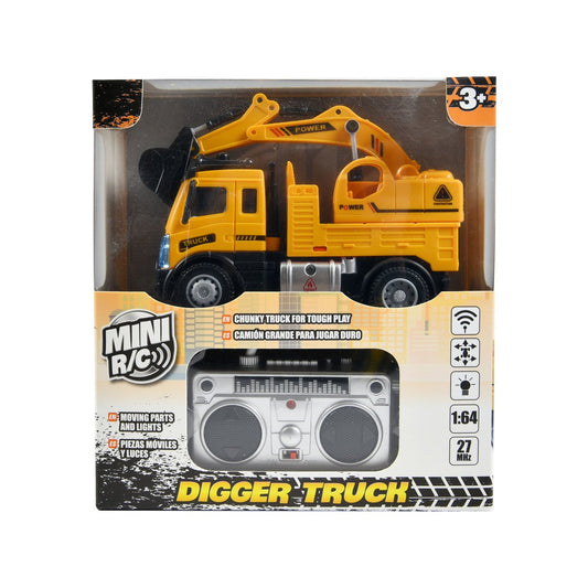 Remote Control 1:64 Digger Truck