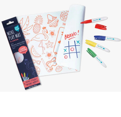 Coloring Mat  (5 Erasable Markers - Florida)