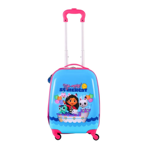 Gabby Doll House Kids Travel Luggage