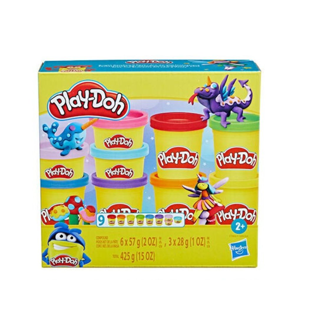 Play-Doh Colorful Compound 9 Pack Assorted