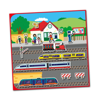 Vehicles Reusable Sticker Book