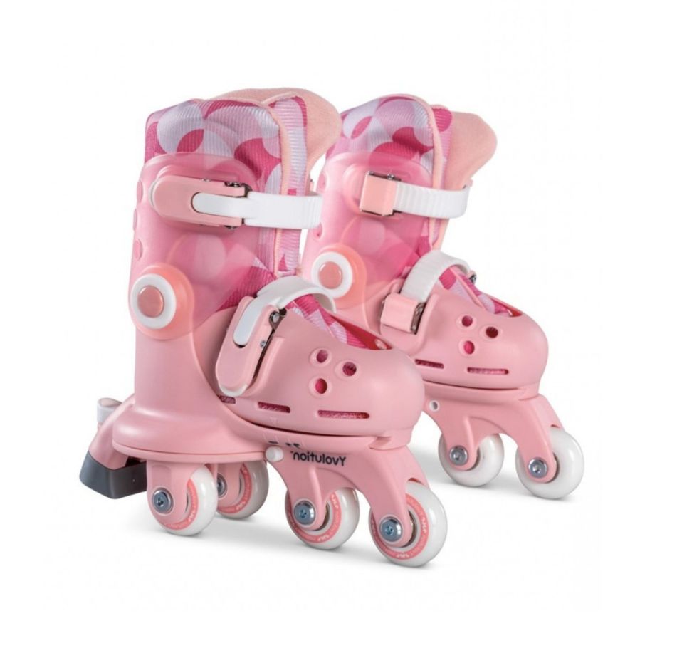 Yvolution Twista Roller Skates Pink