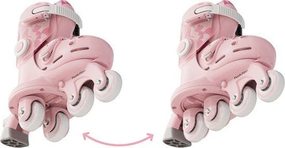 Yvolution Twista Roller Skates Pink