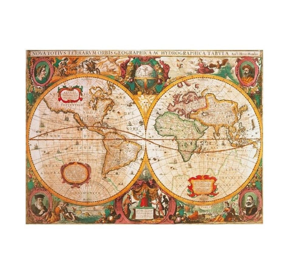 Clementoni Antica Map Puzzle (1000 Pieces)