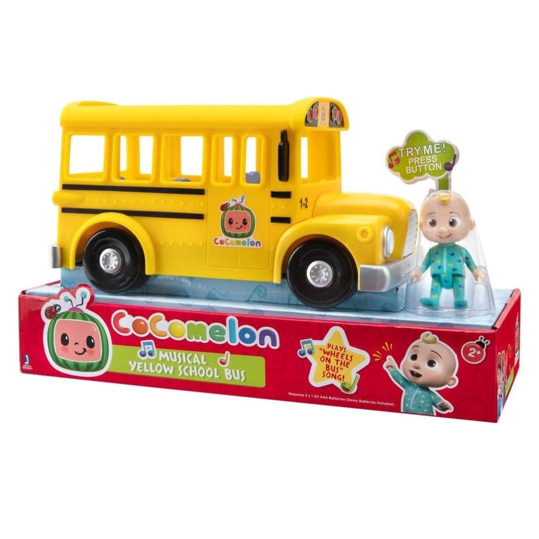 CoComelon Official Musical Yellow School Bus